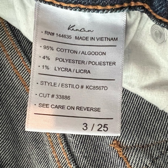 KanCan Dark Blue Distressed Skinny Jeans Women’s 3/25 - Picture 9 of 10